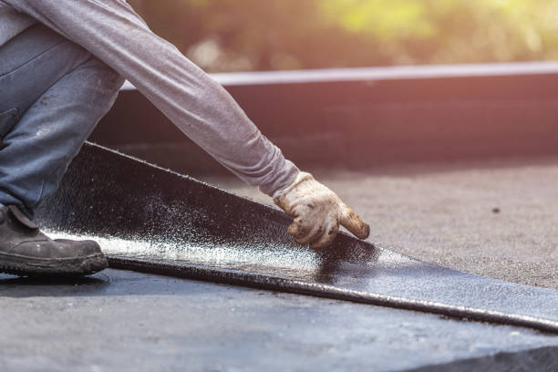 Professional Waterproofing technician working in Blountville, TN